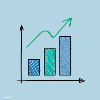 Positively growing and success graph illustra.. | Free stock vector - 472115