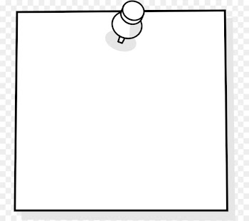 Post-it note Paper Drawing pin Clip art - Post It Note Png 