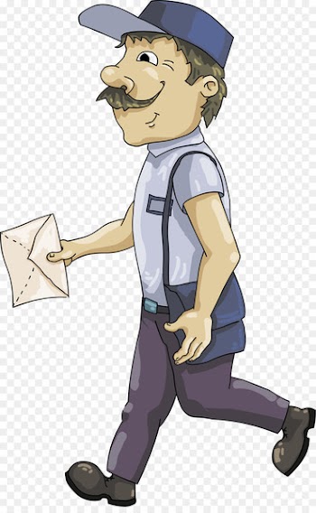 Post-it note Paper Mail Post Office Clip art - Post Office Clipart 