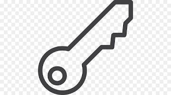 Postage meter Postage stamp Icon - Black key 