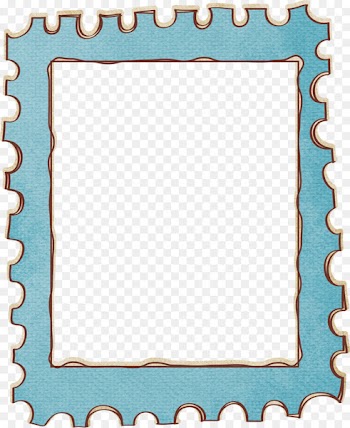 Postage stamp Icon - Cute stamps edge 