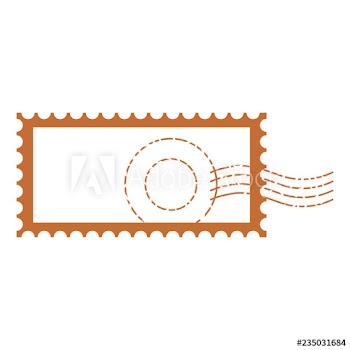 postage stamp template