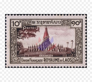 Postage Stamps Luang Prabang French Protectorate of Laos Kingdom of Laos Collecting - luang pa barng 
