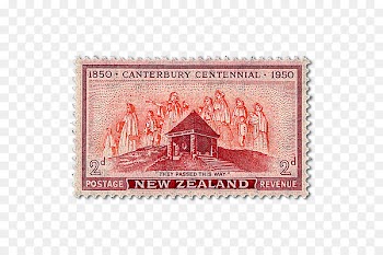 Postage Stamps Rectangle - Christchurch Cathedral Christchurch 