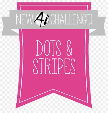 Postage Stamps Rubber stamp Logo - STRIPES AND DOTS 