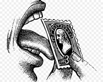 Postage Stamps Stamp collecting Mail Rubber stamp Clip art - illegal drugs cartoon 