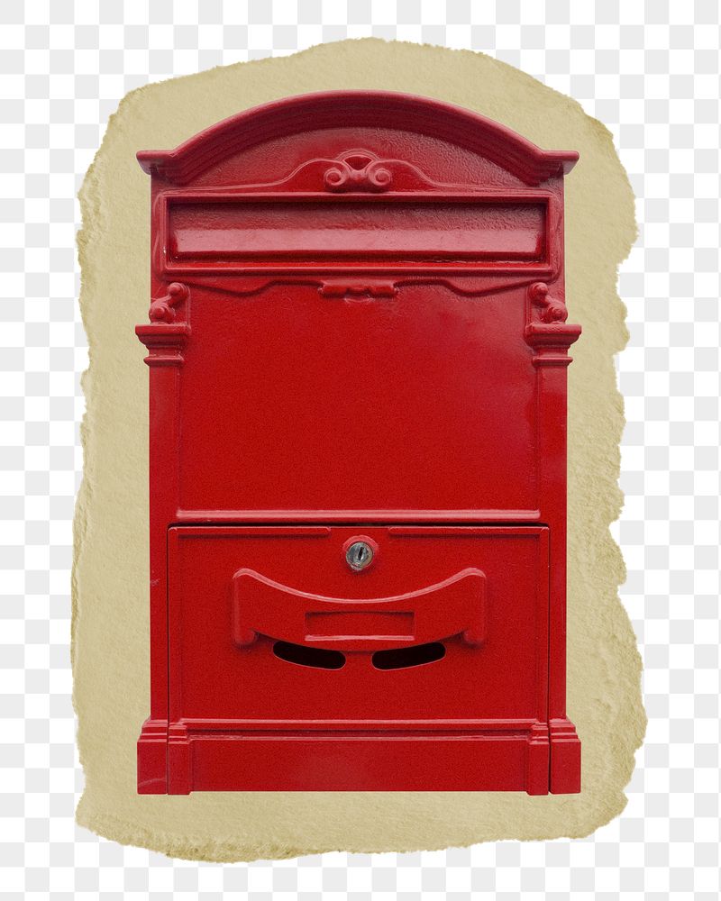 Postal box png ripped paper | Free PNG - rawpixel