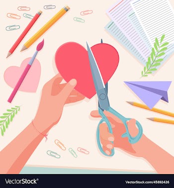 postcard for valentines day or mothers day