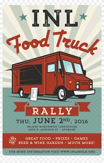 Postcard Van Food Royalty Free Vector Image Vectorstock - Food Truck Star Surprise Birthday Invitations