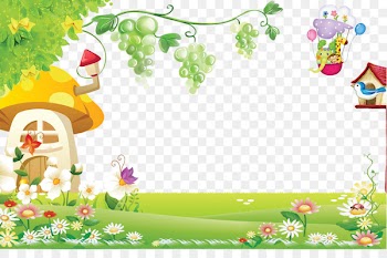 Poster Cartoon Wallpaper - Grassland Park 