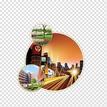 Poster, City people transparent background PNG clipart