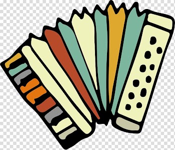 Poster , Color accordion transparent background PNG clipart