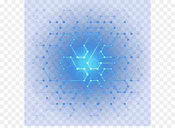 Poster Designer Wallpaper - Digital Technology Digital hexagon light effect 