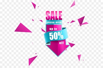 Poster Euclidean vector - Vector discount sale arrow 