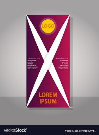 Poster flyer pamphlet brochure cover design vector image