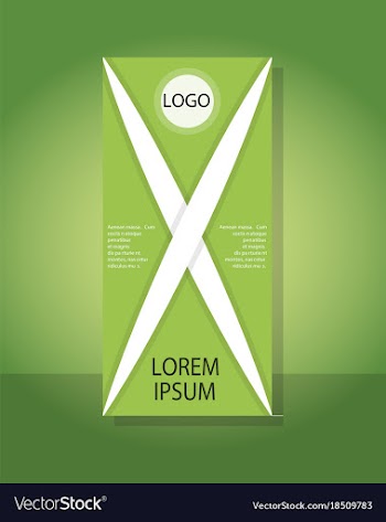 Poster flyer pamphlet brochure cover design vector image