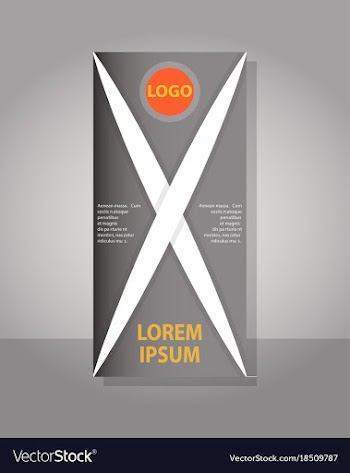 Poster flyer pamphlet brochure cover design vector image