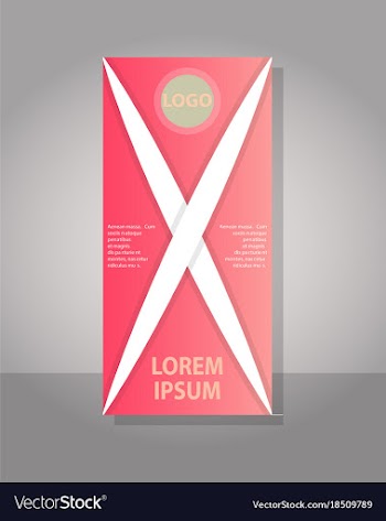 Poster flyer pamphlet brochure cover design vector image