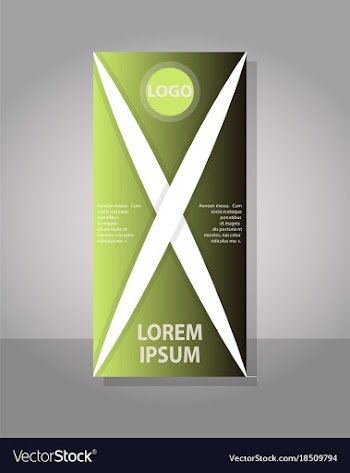 Poster flyer pamphlet brochure cover design vector image