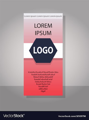 Poster flyer pamphlet brochure cover design vector image
