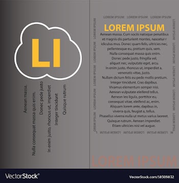 Poster flyer pamphlet brochure cover design vector image