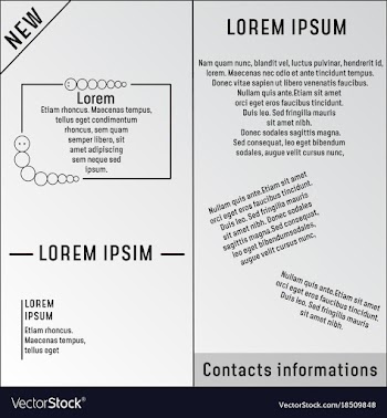 Poster flyer pamphlet brochure cover design vector image