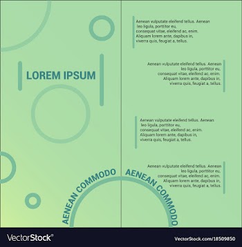 Poster flyer pamphlet brochure cover design vector image
