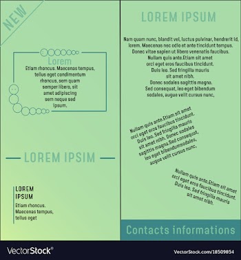 Poster flyer pamphlet brochure cover design vector image