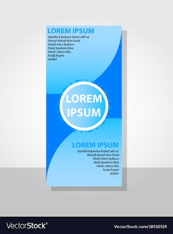 Poster flyer pamphlet brochure cover design vector image