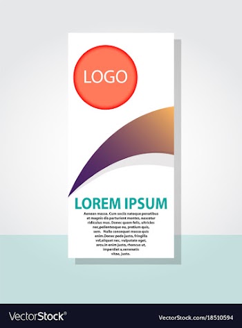 Poster flyer pamphlet brochure cover design vector image