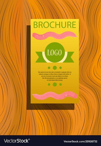 Poster flyer pamphlet brochure cover design vector image