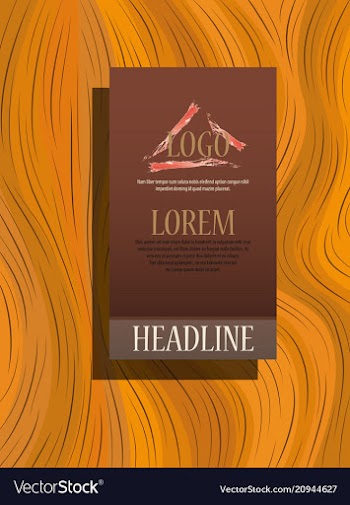 Poster flyer pamphlet brochure cover design vector image