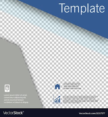 Poster flyer pamphlet brochure cover design vector image