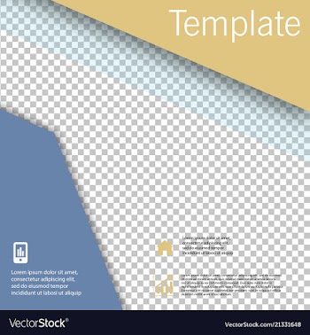 Poster flyer pamphlet brochure cover design vector image