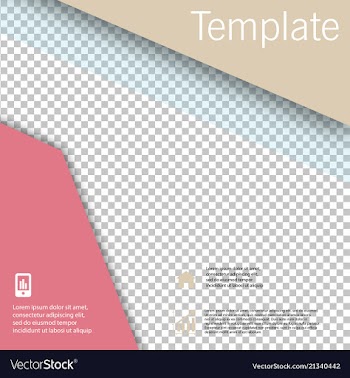 Poster flyer pamphlet brochure cover design vector image