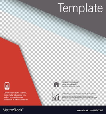 Poster flyer pamphlet brochure cover design vector image