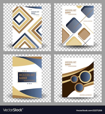 Poster flyer pamphlet brochure cover design vector image