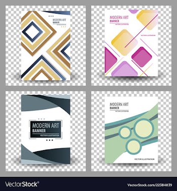 Poster flyer pamphlet brochure cover design vector image