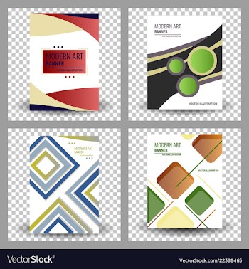 Poster flyer pamphlet brochure cover design vector image