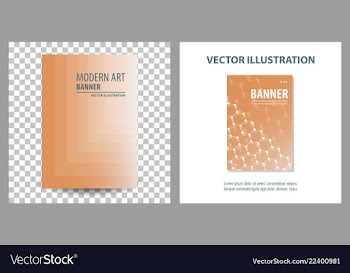 Poster flyer pamphlet brochure cover design vector image