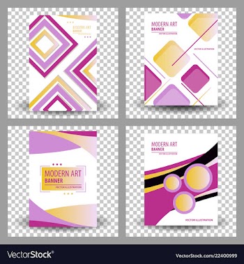 Poster flyer pamphlet brochure cover design vector image