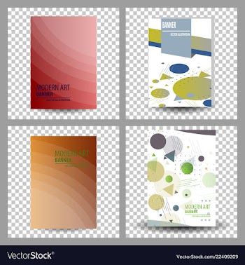 Poster flyer pamphlet brochure cover design vector image