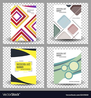 Poster flyer pamphlet brochure cover design vector image