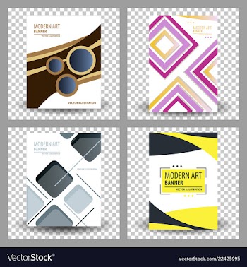 Poster flyer pamphlet brochure cover design vector image