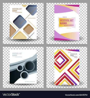 Poster flyer pamphlet brochure cover design vector image