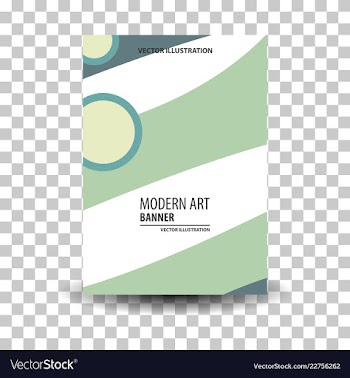 Poster flyer pamphlet brochure cover design vector image