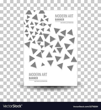 Poster flyer pamphlet brochure cover design vector image