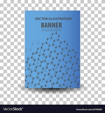 Poster flyer pamphlet brochure cover design vector image