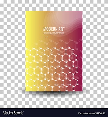 Poster flyer pamphlet brochure cover design vector image