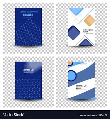 Poster flyer pamphlet brochure cover design vector image
